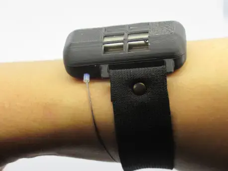 Wristband 装着図1